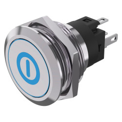 EAO (82-6151.2A24.B001) Vandal Resistant Switch, 82 Series, 22 mm