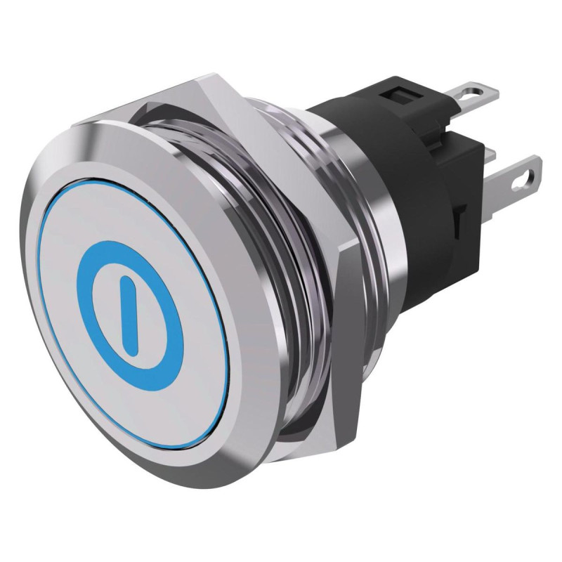 EAO (82-6151.2A24.B001) Vandal Resistant Switch, 82 Series, 22 mm