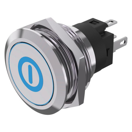 EAO (82-6151.2A24.B001) Vandal Resistant Switch, 82 Series, 22 mm