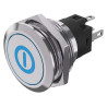 EAO (82-6151.2A24.B001) Vandal Resistant Switch, 82 Series, 22 mm