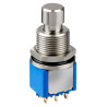 Apem (8646ADGB6X923+U3631) Industrial Pushbutton Switch, 8000