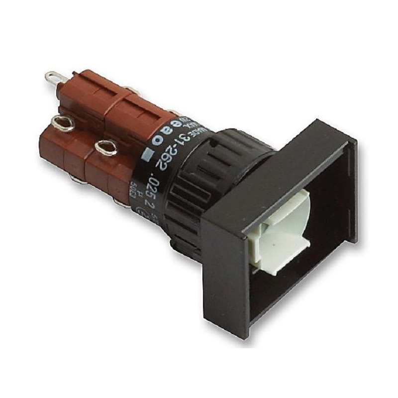 EAO (31-262.0252) Industrial Pushbutton Switch, 31, 16 mm