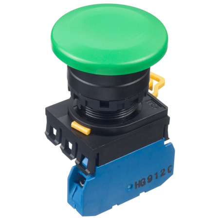 Idec (YW1B-M4E10G) Industrial Pushbutton Switch, YW, 22.3 mm