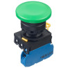 Idec (YW1B-M4E10G) Industrial Pushbutton Switch, YW, 22.3 mm