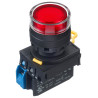 Idec (YW1L-MF2E10Q4R) Industrial Pushbutton Switch, YW, 22.3 mm