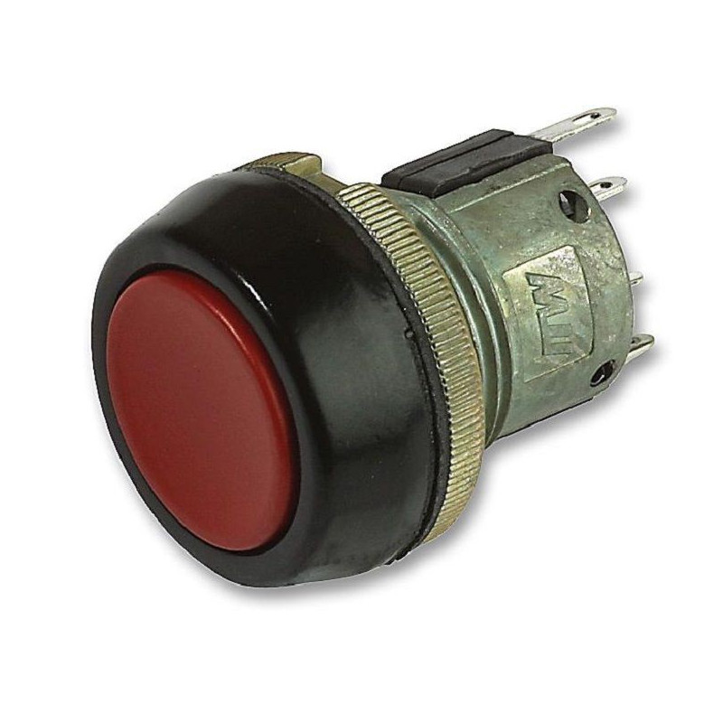 Itw Switches (76-9410/439088R) Industrial Pushbutton Switch, 76-94, 22.5 mm