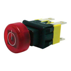 Multicomp Pro (MCPS-5-210-RLBR-SC) Industrial Pushbutton Switch, DPST