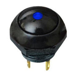 Otto Controls (LP9-31231J22) Industrial Pushbutton Switch, IP68S, 12.8 mm