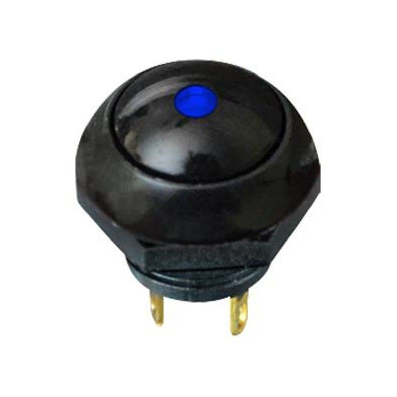 Otto Controls (LP9-31231J22) Industrial Pushbutton Switch, IP68S, 12.8 mm