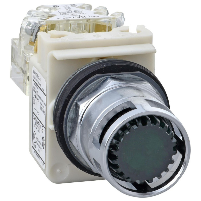 Schneider Electric (9001K3L38LGGH13) Industrial Pushbutton Switch, 30 mm