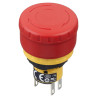 Idec (XA1E-BV3U02TR) Emergency Stop Switch, DPST-NC, Push-Pull