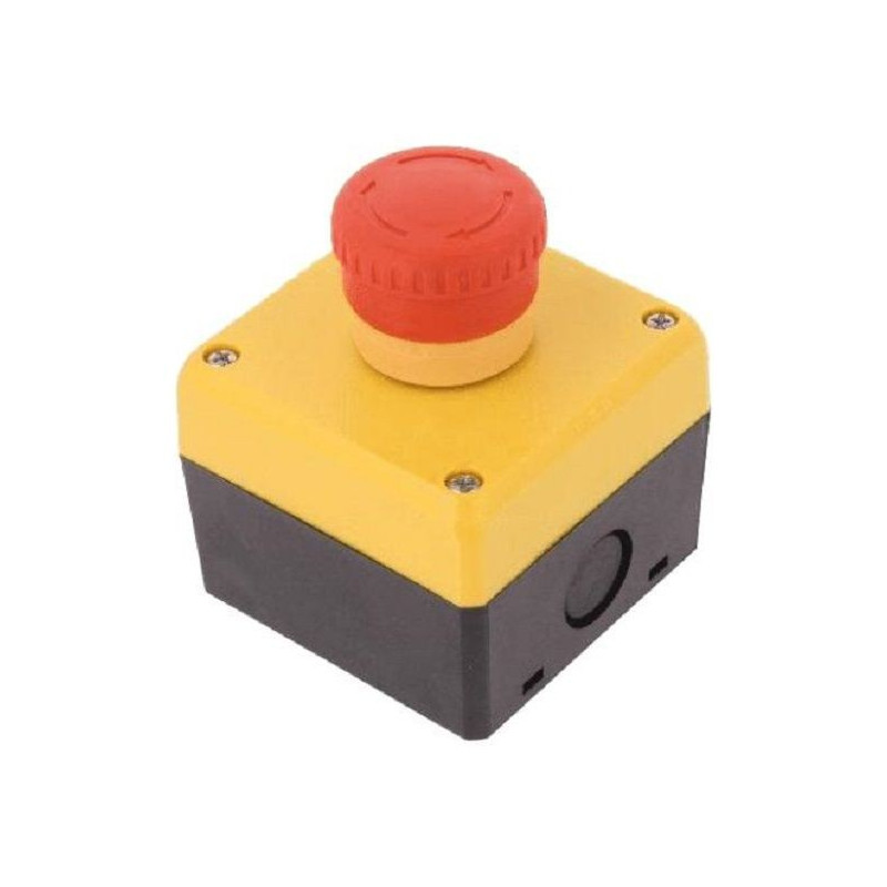 Idec (FB1W-YW1L-V4E02Q4R) Emergency Stop Switch, DPST-NC,