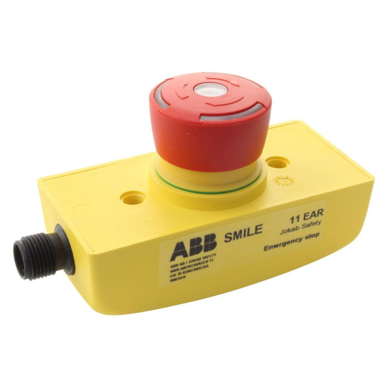 Abb (2TLA030051R0100) Emergency Stop Switch, DPST-NC, Screw, 27 V