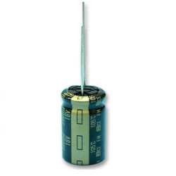 Panasonic, Electrolytic Capacitor, Radial Leaded, 10 mm,  EEUFM1V221