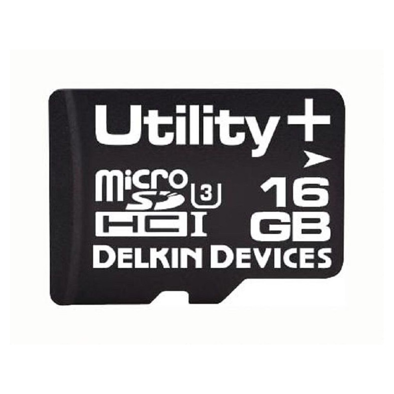 Delkin Devices (S316APGJP-U3000-3) Flash Memory Card, MLC, 16 GB