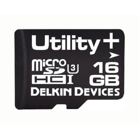 Delkin Devices (S316APGJP-U3000-3) Flash Memory Card, MLC, 16 GB