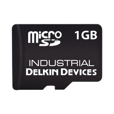 Delkin Devices (S30GTLNEU-C1000-3) Flash Memory Card, MicroSD Card, 1 GB