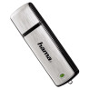 Hama (00108062) 64GB Fancy USB 2.0 Flash Drive - 10 MB/s, Black/Silver