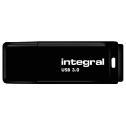 Integral (INFD256GBBLK3.0) Black USB 3.0 Flash Drive, 256GB