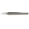 Duratool, Tweezer, Super Fine Straight, Stainless Steel, 1PK-102T-F