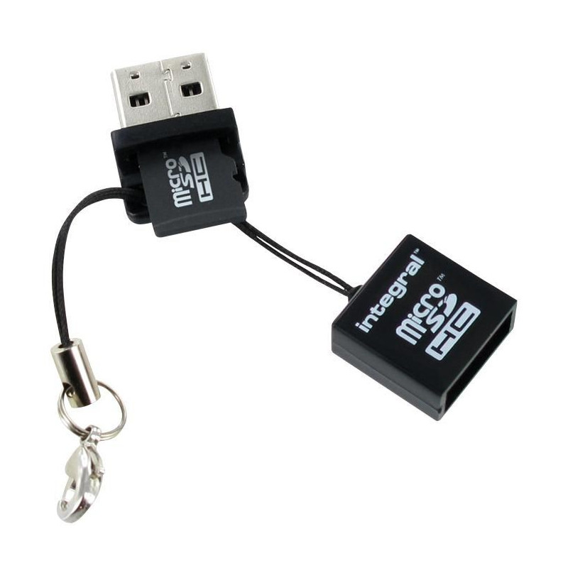 Integal (INCRMSDMINIUSB) MicroSD Card Reader