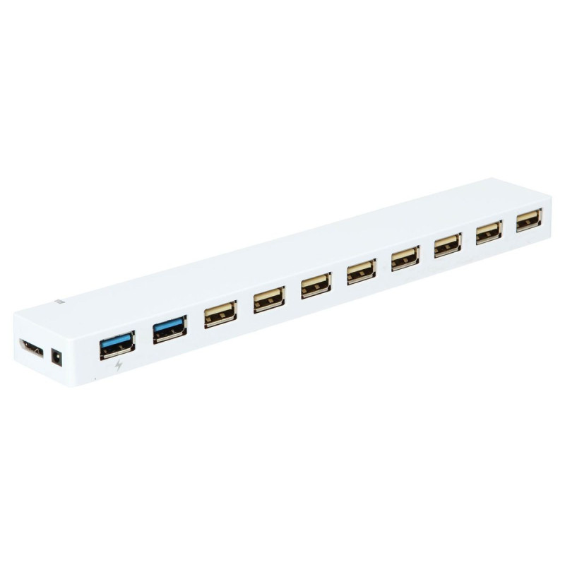 Multicomp Pro (U3 10HUB) USB Hub, Bus Powered, USB 3.0, 10 Ports