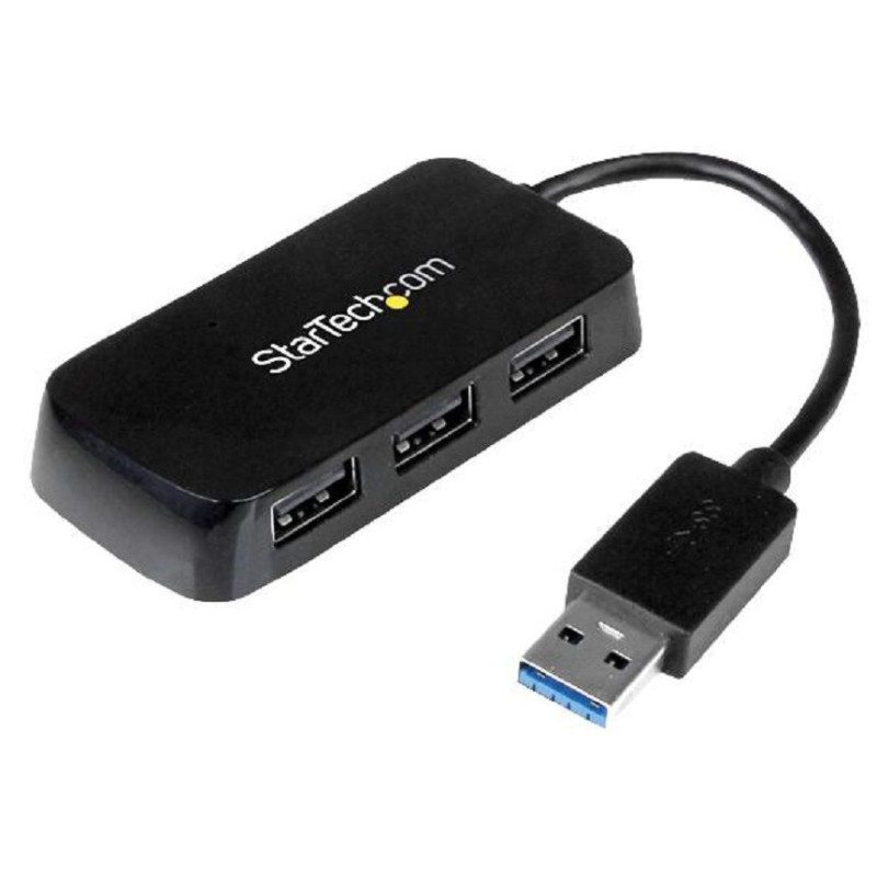 Startech (ST4300MINU3B) Mini 4 Port USB 3.0 Hub - Bus Powered