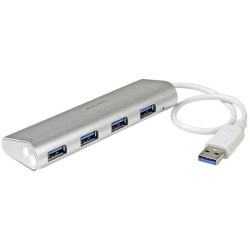 Startech (ST43004UA) Hub, USB 3.0, Bus Powered, 4 Ports