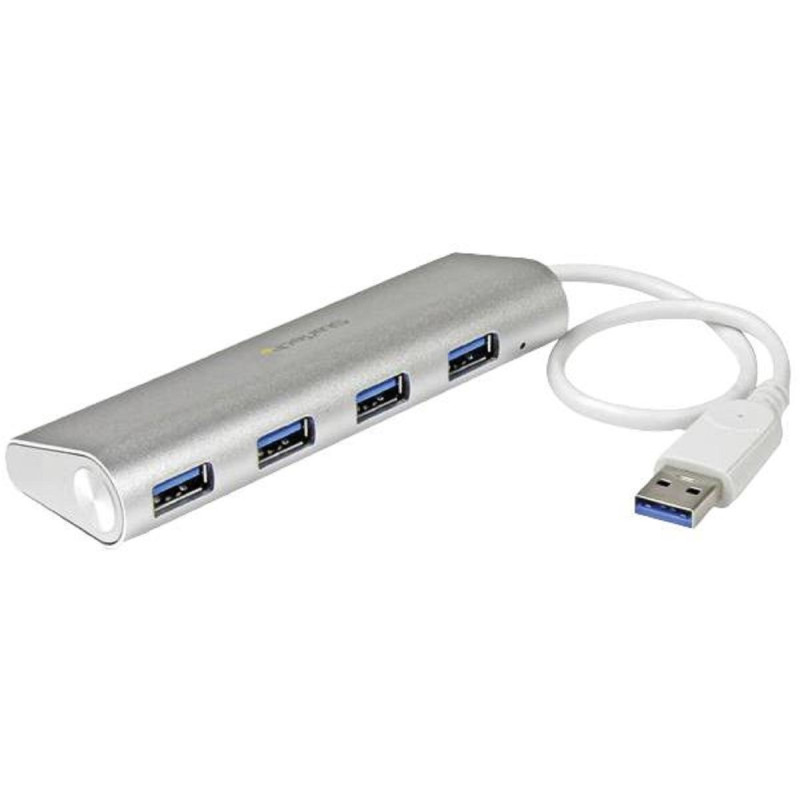 Startech (ST43004UA) Hub, USB 3.0, Bus Powered, 4 Ports