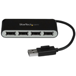 Startech (ST4200MINI2) 4 Port Portable USB 2.0 Hub, Bus Powered