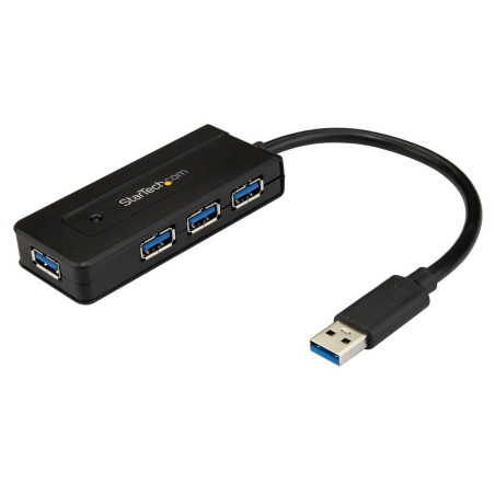 Startech (ST4300MINI) Hub, USB 3.0, 4 Ports, 5 Gbps, Bus Powered