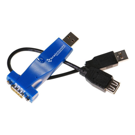 Brainboxes (US-324) Adapter, USB to RS422, RS485 Serial, Single Port