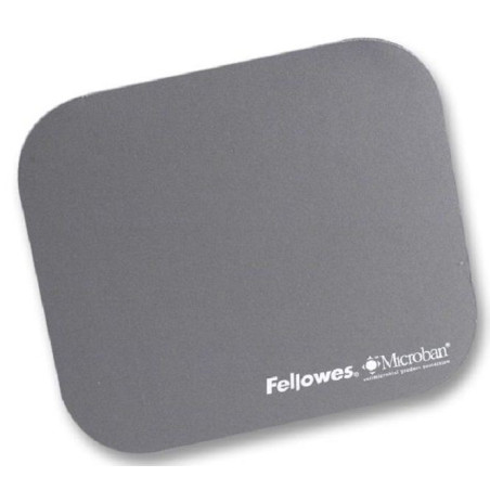 Fellowes (59340) Mouse Pad, Silver, Microban