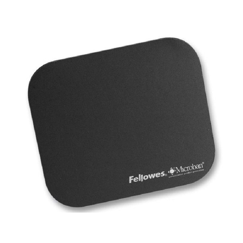 Fellowes (59339) Mouse Pad, Black, Microban