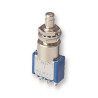 Apem (8636A) Pushbutton Switch, 8000, 6.5 mm, SPDT, On-On, Plunger