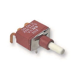 C&K Components (E125SD1ABE) Pushbutton Switch, E020, SPDT, On-(On)