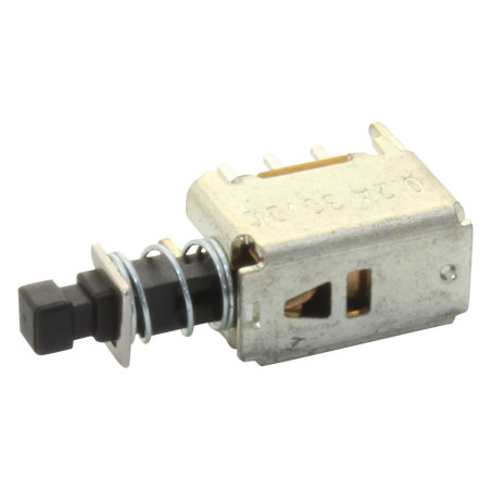 C&K Components (PN22SJSA03QE) Pushbutton Switch, PN, DPDT, Off-On