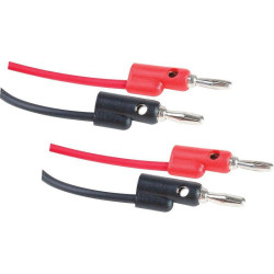 Tenma, Stackable Banana Plug Set (Black/Red), 21-2240