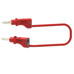 Tenma, Test Lead, 4mm Stack Banana Plug, 70 VDC, Red, 500 mm, 72-13780