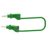 Tenma, Test Lead, 4mm Stack Banana Plug, 70 VDC, Green, 500 mm, 72-13782