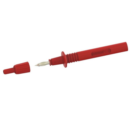 Tenma, Test Probe Connector, 36A, 1KV, Red, Banana Tip, 72-14276