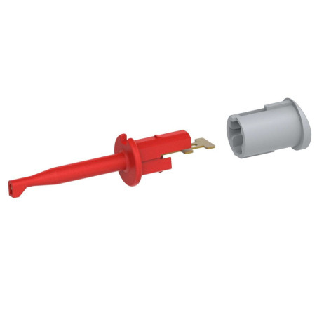 Tenma, Test Probe Connector, 6A, 70V, Red, Hook, Multifunction, 72-14338