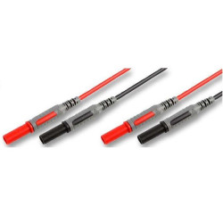 Tenma, Test Lead Set, Black, Red, 1.2M, 1KV, 10A, 72-9350