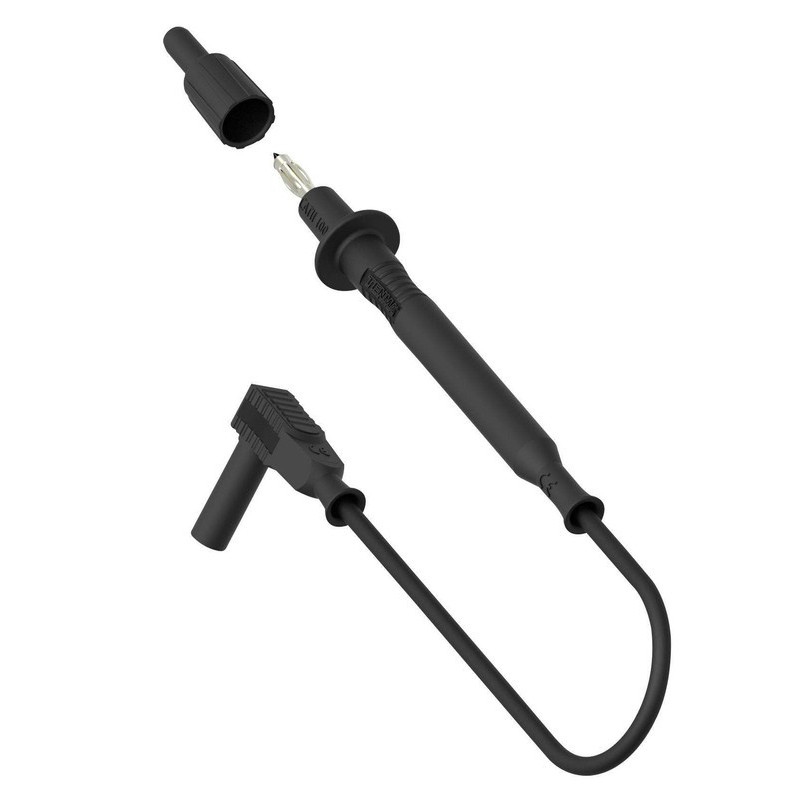 Tenma, Test Lead, Test Tip Probe, 1 kV, 36 A, Black, 1 m, 76-047 