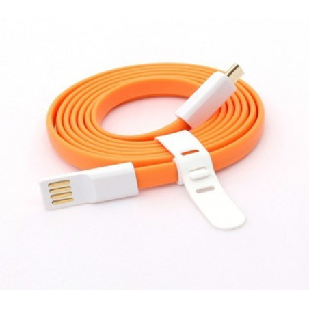 Flat Noodle Micro USB Cable 1.2m