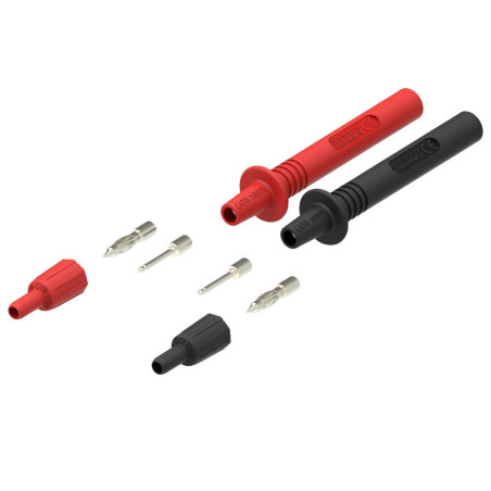 Tenma, Test Lead Probe Kit, Black / Red, 76-080