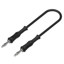 Tenma, Test Lead, 4mm Banana Plug, 33 VAC, 12 A,Black,  1 m, 76-112