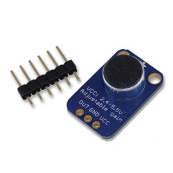 Adafruit (1063) Microphone Amplifier Board, Maxim Integrated Products,1063