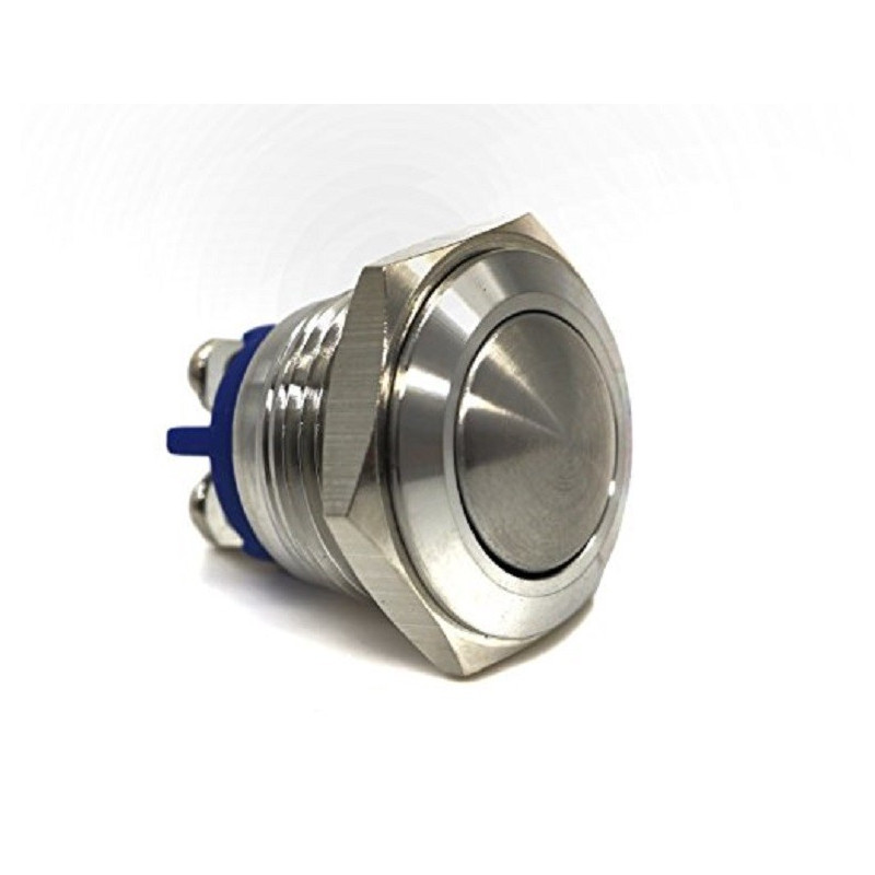 Push Button  Ball Shaped  Antwire  16mm Stainless Steel Metal