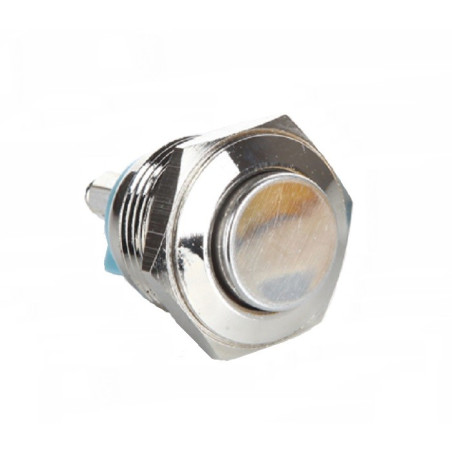 Push Button  High Round  Antwire  16mm Stainless Steel Metal